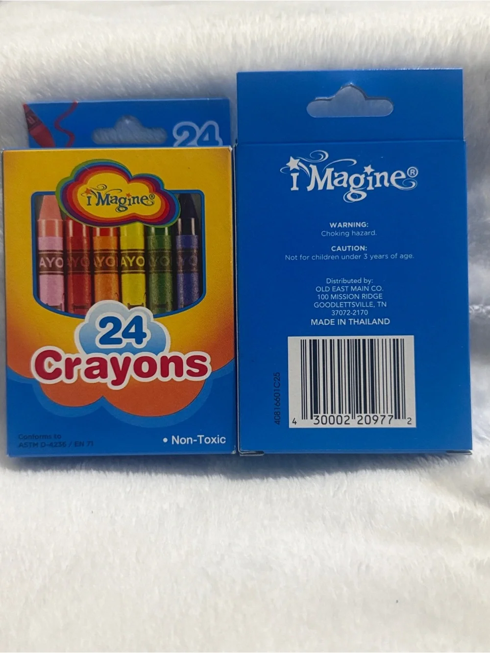 24 Crayons Set - NEW Imagine